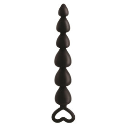 Cadena Anal Elite Lovers Beads Negro de Anal Fantasy Collect. | VibraZon