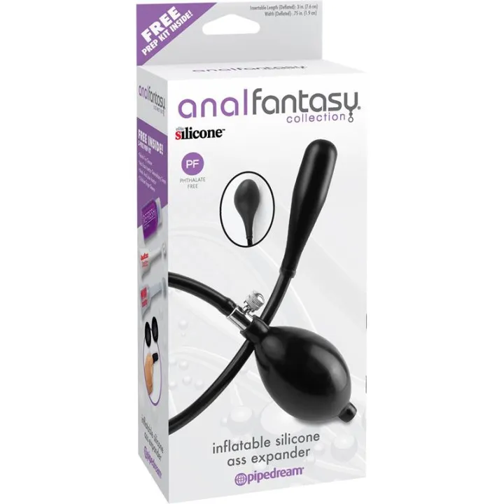 Dilatador Anal Inflable Negro de Anal Fantasy Collect.