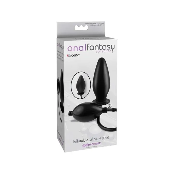 Plug Anal Inflable - Color Negro de Anal Fantasy Collect.