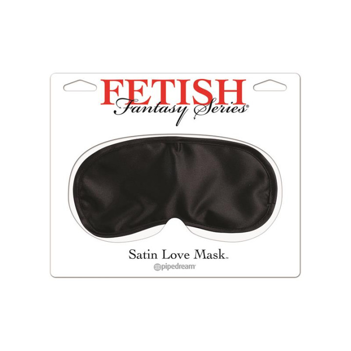 Antifaz de Satén Negro de Fetish Fantasy Series | VibraZon