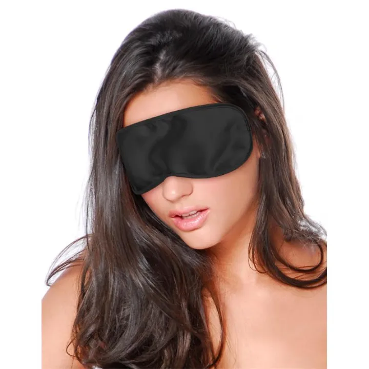 Antifaz de Satén Negro de Fetish Fantasy Series