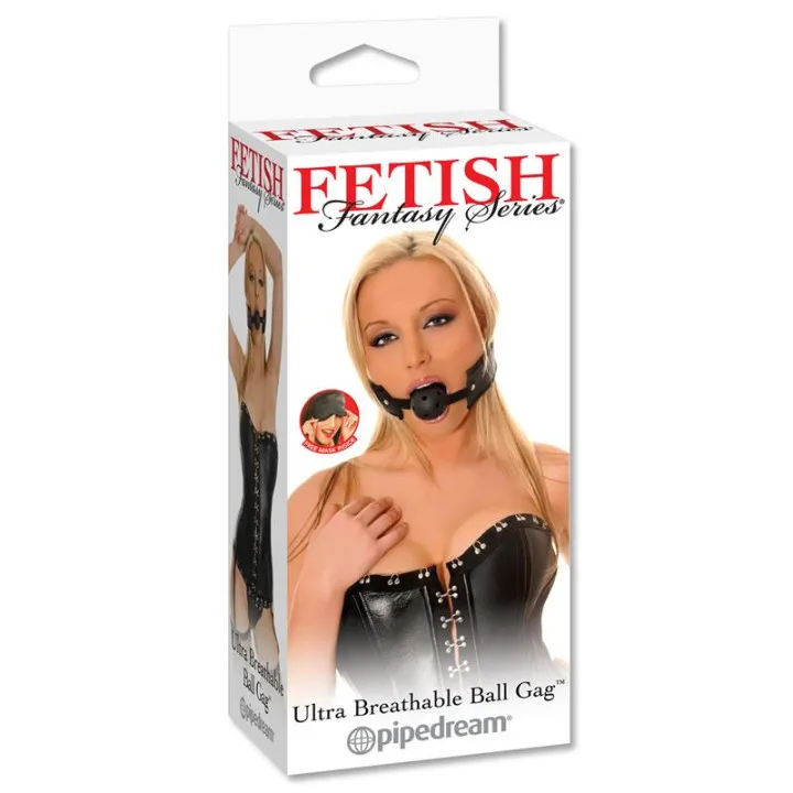 Mordaza con Bola Transpirable de Fetish Fantasy Series