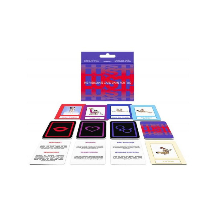 Juego de Cartas Lust Card Game (EN ES) de Kheper Games | VibraZon