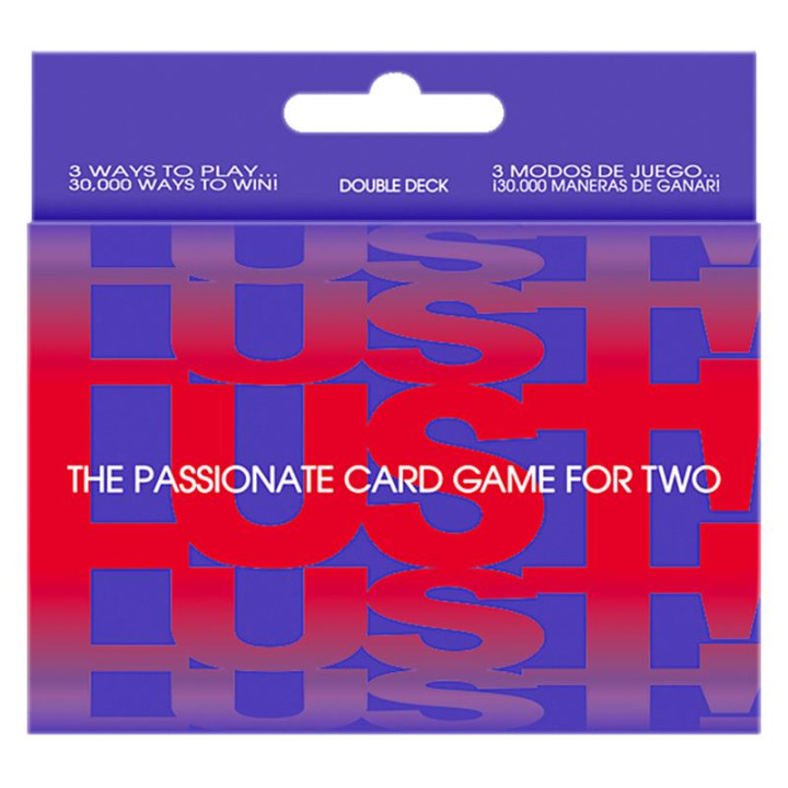 Juego de Cartas Lust Card Game (EN ES) de Kheper Games | VibraZon