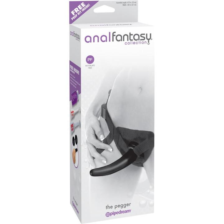 Arnés The Pegger Negro de Anal Fantasy Collect. | VibraZon