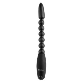 Bolas Anales con Vibración Flexa Pleaser Negro de Anal Fantasy Collect. | VibraZon