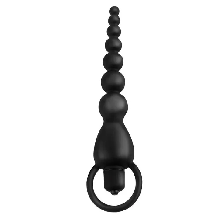 Cadena Anal Elite Power Beads Negro de Anal Fantasy Collect.