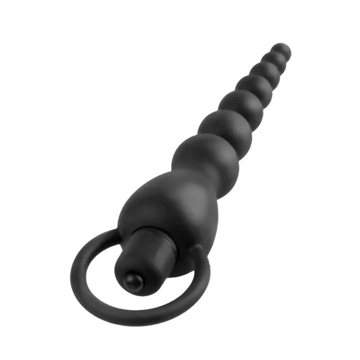 Cadena Anal Elite Power Beads Negro de Anal Fantasy Collect.