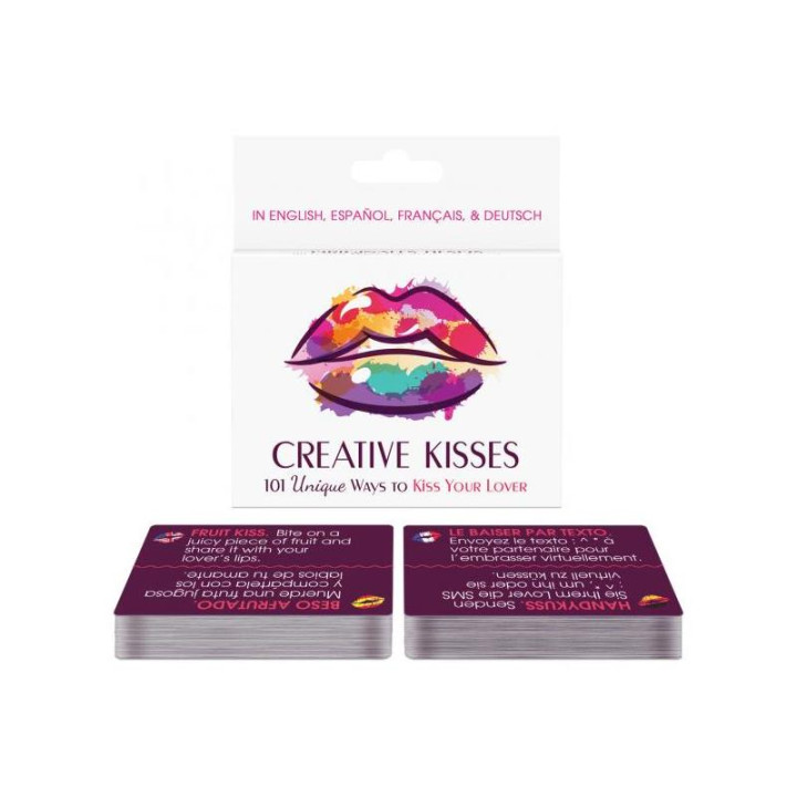 Juego de Parejas Creative Kisses (EN ES DE FR) de Kheper Games | VibraZon
