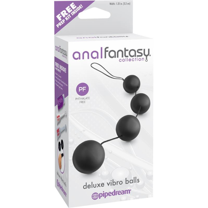 Bolas Anales Negro de Anal Fantasy Collect. | VibraZon