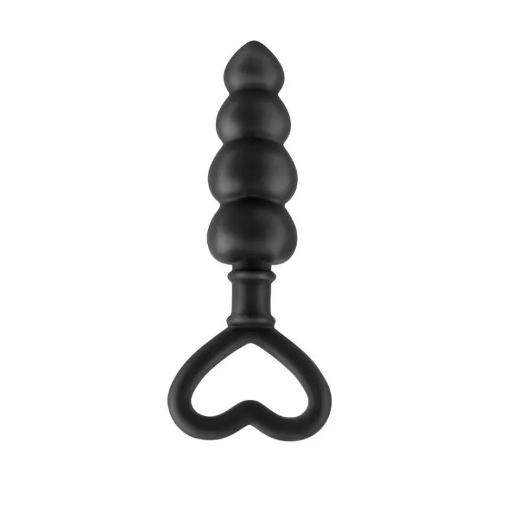 Estimulador Anal Beaded Luv Probe Negro de Anal Fantasy Collect.