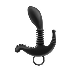 Masajeador Prostático Negro de Anal Fantasy Collect. | VibraZon