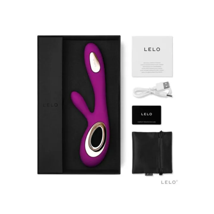 Vibrador Soraya Wave Deep Rose de Lelo