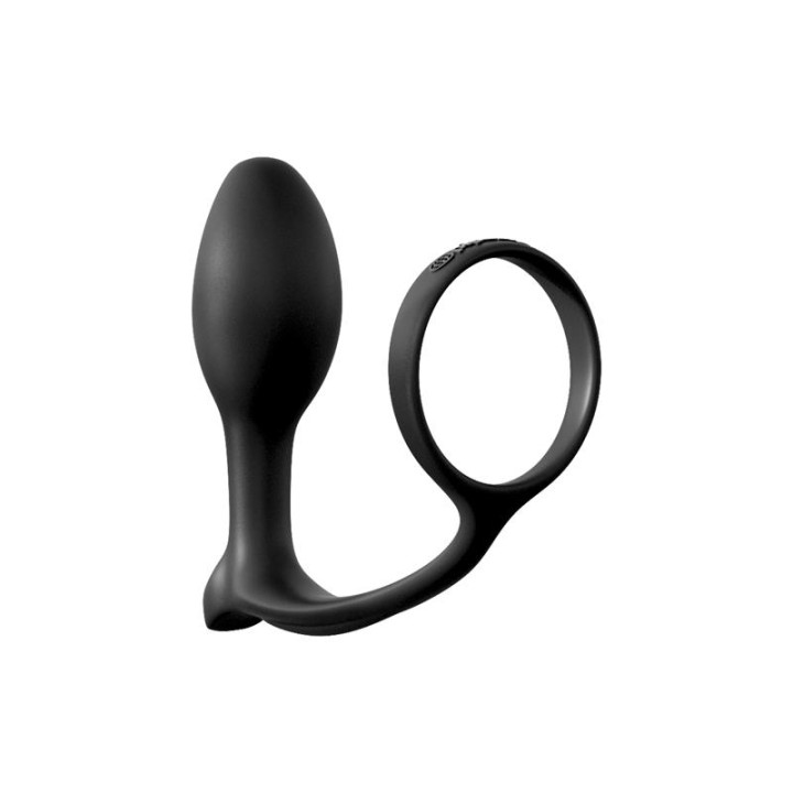 Plug Anal Ass-Gasm para Principiantes Color Negro de Anal Fantasy Collect. | VibraZon