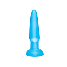 Plug Anal para Principiantes Azul de Basix Rubber Works | VibraZon