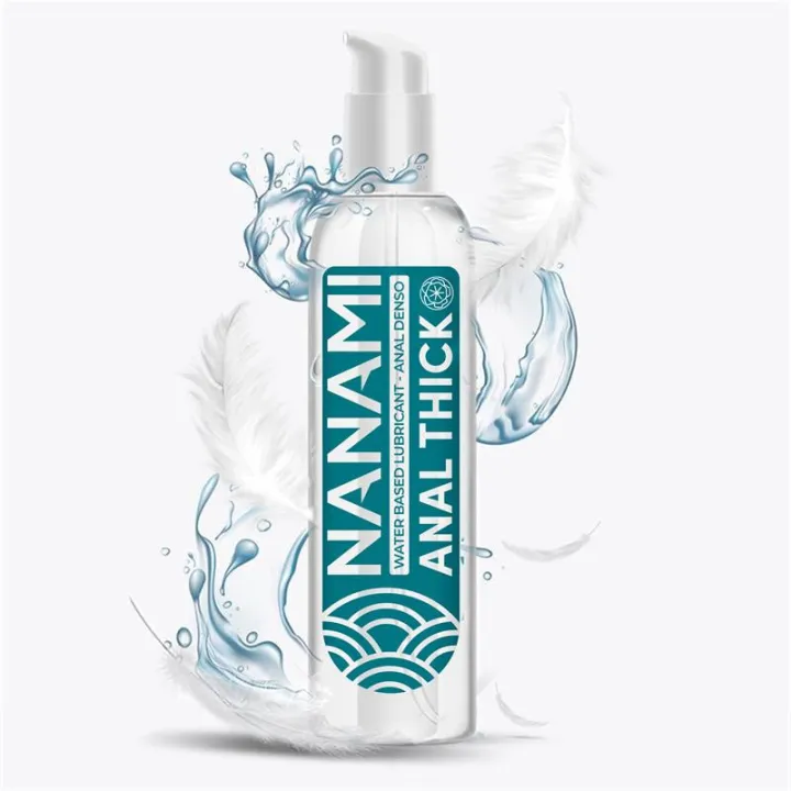Lubricante Anal Base de Agua Alta Densidad 150 ml de Nanami