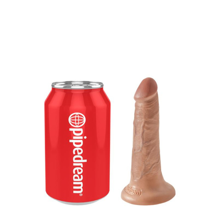 Dildo Reaslista 5 Bronceado de King Cock | VibraZon