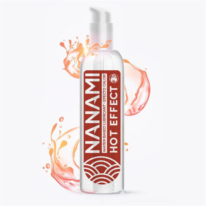 Lubricante Base de Agua Efecto Calor 150 ml de Nanami | VibraZon