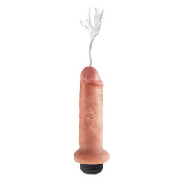 King Cock Dildo Eyaculador 6 Color Natural | VibraZon