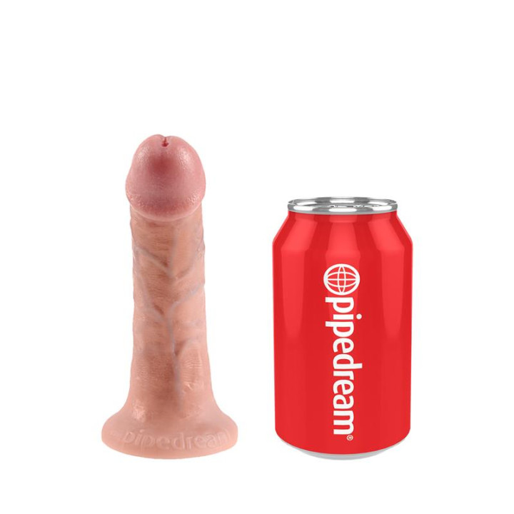 Arnes Ajustable con Dildo 6 - Color Natural de King Cock | VibraZon