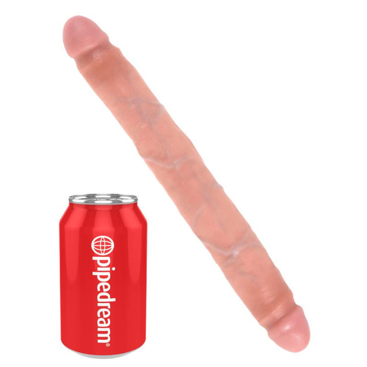 Dildo Doble Realista 12 de King Cock | VibraZon