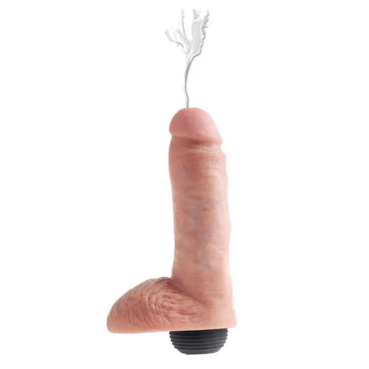 Dildo Realista Eyaculador 8 de King Cock