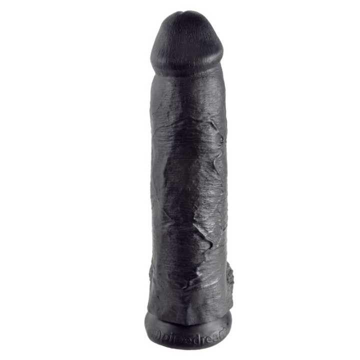 Pene Reaslista con Testículos de 12 de King Cock | VibraZon