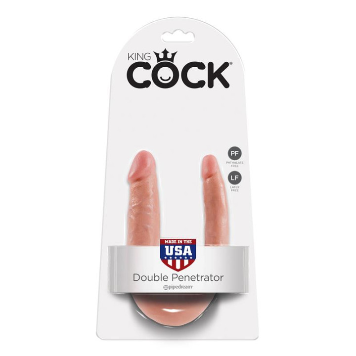 Dildo Doble 5 de King Cock | VibraZon
