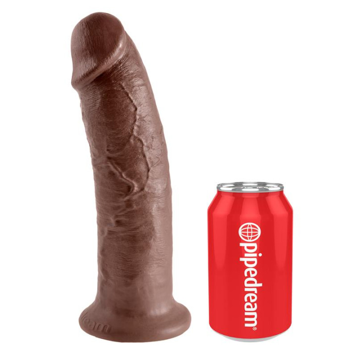 King Cock Pene de 10 - Color Marrón | VibraZon