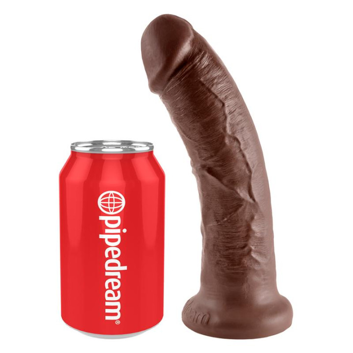 Dildo Reaslista 8 Bronceado de King Cock | VibraZon