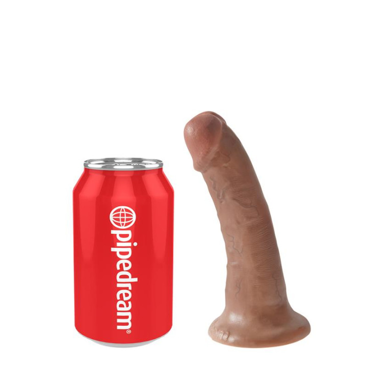 Dildo Reaslista 6 Bronceado de King Cock | VibraZon