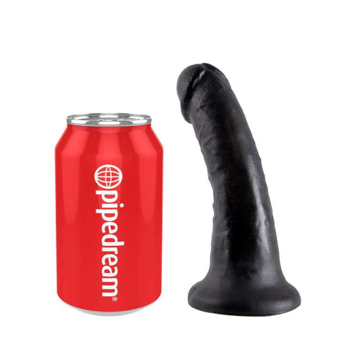 King Cock Pene de 6 - Color Negro | VibraZon