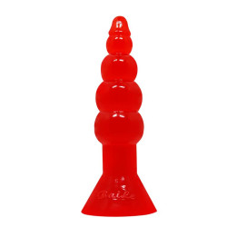 Baile Plug Anal Forma Bulbosa Color Naranja | VibraZon