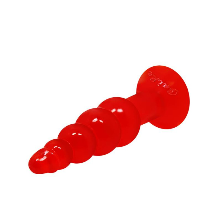 Baile Plug Anal Forma Bulbosa Color Naranja | VibraZon