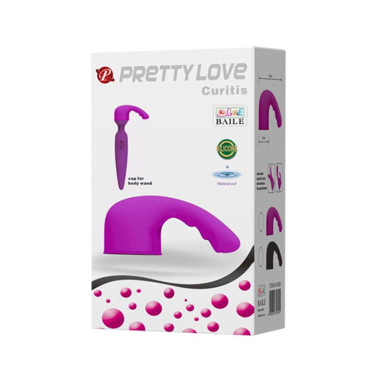 Pretty Love Cabezal Masajeador Curitis Púrpu CL75 de Prettylove | VibraZon