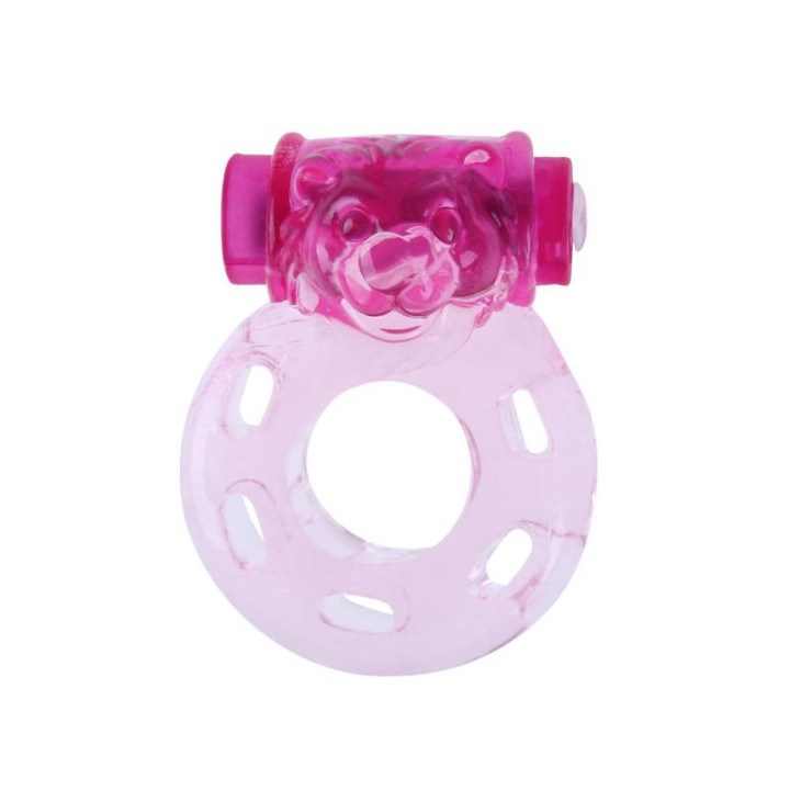 Anillo Vibrador Color Oso Rosa de Baile | VibraZon