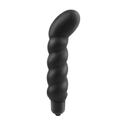 Estimulador Prostático Ribbed P-Spot Vibe Negro de Anal Fantasy Collect. | VibraZon