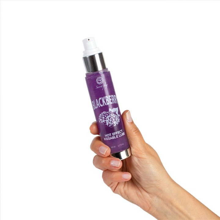 Secret Play Lubricante Efecto Calor Mora 50 ml | VibraZon