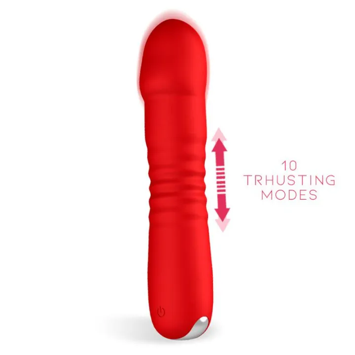 Marygold Estimulador con Movimiento Thrusting Up & Down USB Silicona de Intoyou