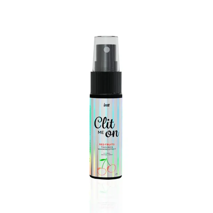 Estimulador de Clítoris en Spray Clit Me On Frutos Rojos 12 ml de Intt