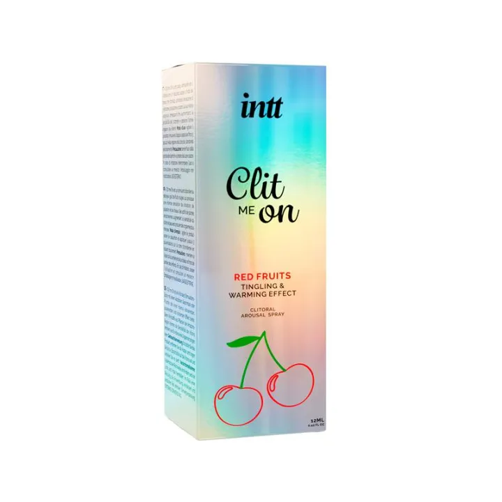 Estimulador de Clítoris en Spray Clit Me On Frutos Rojos 12 ml de Intt