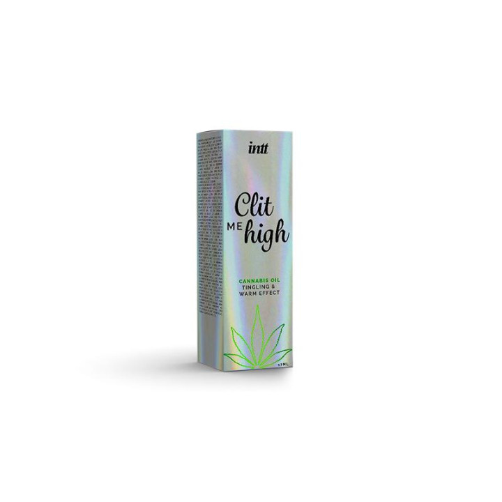 Estimulador de Clítoris Clit Me High con Aceite de Cannabis de Intt | VibraZon