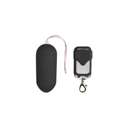 Huevo Vibrador Control Remoto 10 Funciones Negro de Easytoys | VibraZon