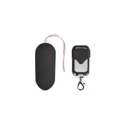 Huevo Vibrador Control Remoto 10 Funciones Negro de Easytoys