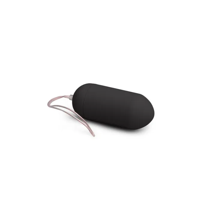 Huevo Vibrador Control Remoto 10 Funciones Negro de Easytoys