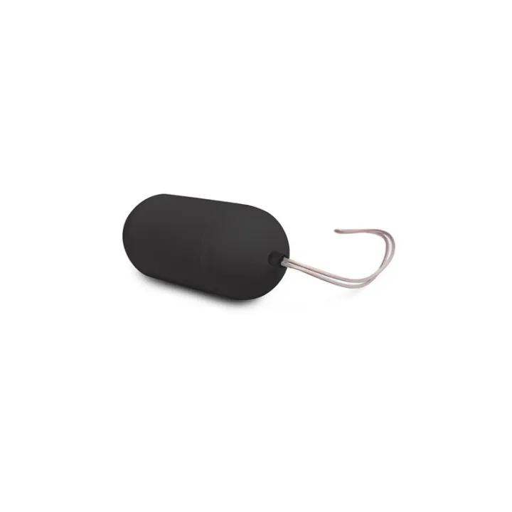 Huevo Vibrador Control Remoto 10 Funciones Negro de Easytoys