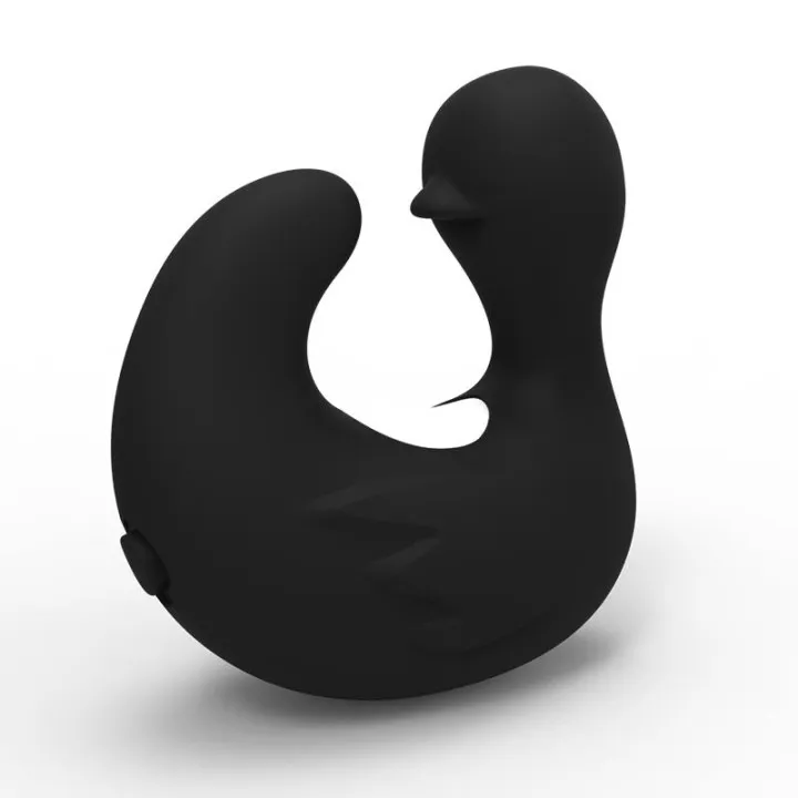 Swamson Dedal Patito Estimulador USB Silicona Negro de Festival