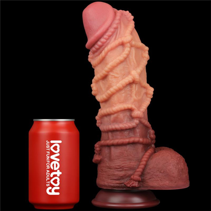 Dildo Dual Layer Tamaño King Nature 10.5 de Lovetoy | VibraZon