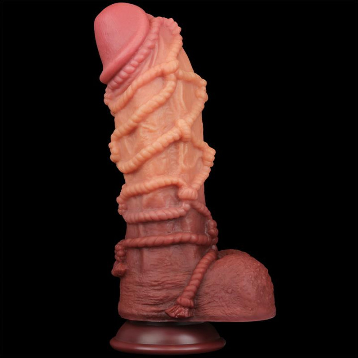 Dildo Dual Layer Tamaño King Nature 10.5 de Lovetoy | VibraZon