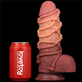 Dildo Dual Layer Tamaño King Nature 9.5 de Lovetoy | VibraZon